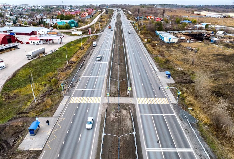 По обновленным маршрутам Самарской области проходят автопробеги, приуроченные ко Дню Победы